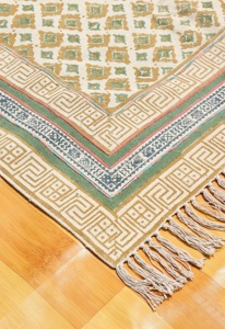 Great Embroidery Work Design Rugs 100% Cotton Material Prayer Carpet Mats Handmade Best for Home Living Room Decorations Rugs - Product Image 6