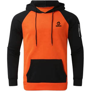 Conjuntos Deportivos de Invierno Transpirables Más Vendidos, con Capucha en el Panel Frontal, de Poliéster/Algodón, Estilo Urbano, con Logotipo Personalizado Estampado para Hombre - Product Image 3