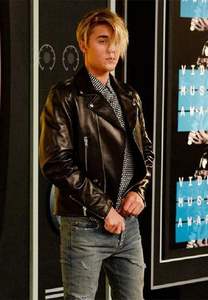 Veste en cuir JUSTIN BIEBER - Product Image 1