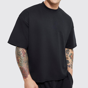 Camiseta transpirable suave y cómoda para hombre, Camiseta de cuello redondo de corte Regular, ropa de calle de manga corta, 100% de algodón de bambú, respetuosa con el medio ambiente a granel - Product Image 5