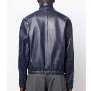 Chaquetas universitarias 2025 para hombre, logotipo personalizado, moda callejera, estilo de béisbol OEM con botones a presión y estilo de cuello en contraste - Product Image 4