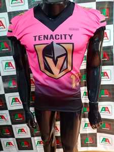 Maillot de football américain brodé, respirant et extensible, pantalon de sublimation, manches courtes grande taille OEM, vêtements de football américain - Product Image 4