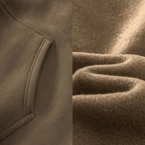 Conjunto básico de pantalones de chándal de algodón 100% de peso pesado para hombre, conjunto de Sudadera con capucha con estampado de invierno de lana tejida informal de alta calidad - Product Image 3