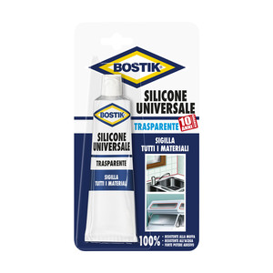 Bostik Silicone 60 Ml Trasparente - Product Image 1