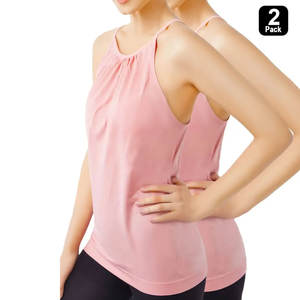 Débardeurs en coton/fibre de bambou respirant grande taille pour femmes pour l'été vêtements de mode actifs et décontractés pour une utilisation en extérieur - Product Image 6