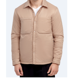 Veste en polyester au design personnalisé pour hommes Veste en polyester professionnelle de haute qualité pour hommes à la mode vente en gros - Product Image 1