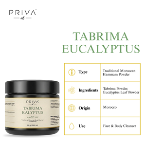 Polvo de Eucalipto Tabrima al por Mayor |   Exfoliante Corporal Natural Marroquí con Eucalipto Globulus, Proveedor de Polvo Cosmético a Granel - Product Image 2