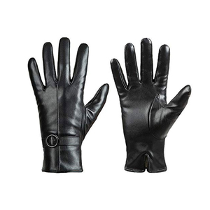 Gants en cuir de mouton de haute qualité, nouveau design, confortables, gants en cuir pour hommes tendance - Product Image 1
