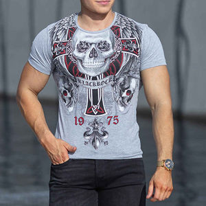 Ropa de calle de verano de alta calidad, Camiseta con estampado gráfico de diseño personalizado, camiseta unisex de peso pesado holgada de algodón 100% - Product Image 1