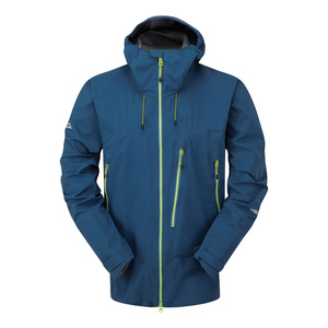 Chaqueta cortavientos Softshell negra de alta calidad personalizada con cuello levantado Bolsillos laterales con cremallera a prueba de viento Durable para la temporada de invierno - Product Image 4