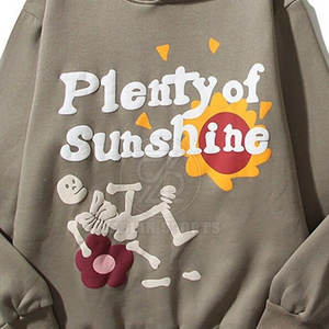 เสื้อฮู้ดลำลองขายดี วัสดุทนทาน พิมพ์ลายพัฟ แห้งเร็ว ระบายอากาศดี แฟชั่นทันสมัย ลายเรียบ สีพื้น สำหรับฤดูหนาว - Product Image 4