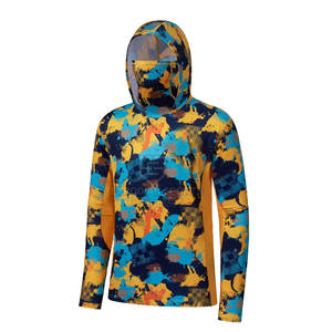 Sweats à capuche de pêche légers Hommes Protection solaire Respirant Séchage rapide Utilisation en plein air Sweats à capuche de sport - Product Image 1