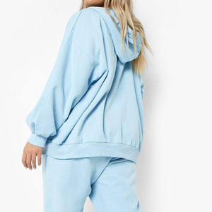 2025 Fashion Winter Women's Custom Logo High Quality Windproof 3-Piece Tracksuit Set Thick <b>Tank</b> Top Crop Hoodies Jogger Pants - Product Image 2