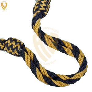 Nuevo diseño de correa personalizada para tapa de seguridad, cordón de gorra de Mylar transpirable, cordón de gorra de barbilla ceremonial - Product Image 5