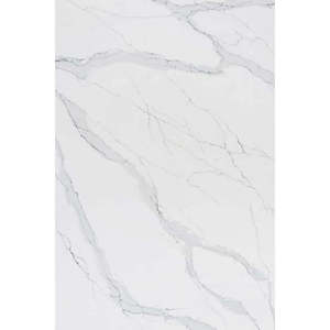 Grande dalle murale moderne en quartz Calacatta Luo de Unionstone, imperméable - Product Image 3