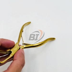 Stainless Steel Micro <b>Beads</b> Opener Plier Gold Plasma Hair Weaving Chinese Hair <b>Extension</b> Tools Custom Logo <b>Beads</b> Removal Pliers - Product Image 5