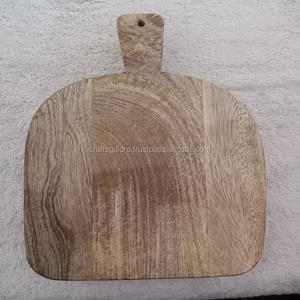 Tabla de Cortar de Madera Ecológica Hecha a Mano, Elegante, con Mango, Tamaño y Color Personalizables, 1.5 cm de Grosor, para Cortar y Servir - Product Image 1