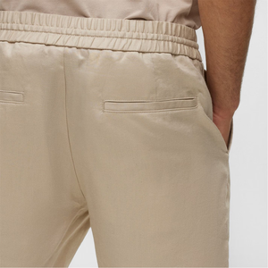 กางเกงขาสั้นลำลองผู้ชายทันสมัยพร้อมลุคฤดูร้อนที่ทันสมัย กางเกงขาสั้นตาข่ายระบายอากาศสำหรับเล่นกีฬา กางเกงขาสั้นออกกำลังกายฤดูร้อนพร้อมขอบเอวยางยืด - Product Image 4