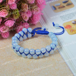 Pulsera de Cristal Opalita, Piedra Preciosa Natural Curativa para la Calma y el Equilibrio Emocional - Product Image 5