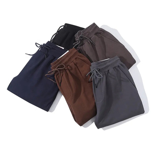 Joggers d'hiver pour hommes de haute qualité pantalons décontractés à séchage rapide avec logo OEM personnalisé pantalons pour hommes d'épaisseur légère lavés - Product Image 2