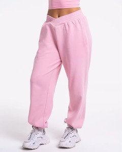 Pantalones Deportivos de Felpa de Algodón para Mujer, Pantalones de Chándal Holgados y Transpirables para Entrenamiento, de Secado Rápido, con Bolsillos, Ajuste Holgado para Otoño - Product Image 1