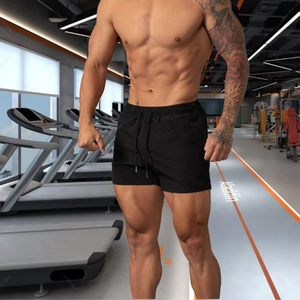 Pantalones Cortos Deportivos de Verano para Hombre, Tejidos, de Cintura Media, de Secado Rápido, de Tela de Algodón, Transpirables y Frescos, para Actividades al Aire Libre, Fitness, Running, Interior - Product Image 2