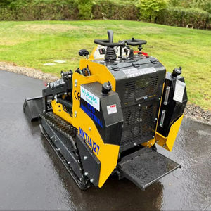 Livraison gratuite bon marché Mini Skid Steer moteur CE EURO5 EPA Skidsteer roue diesel sur chenilles Mini chargeuse sur chenilles pour tout terrain - Product Image 1