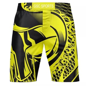 Short MMA imprimé de qualité supérieure, short mma de boxe imprimé par sublimation pour hommes et femmes avec motifs personnalisés - Product Image 1