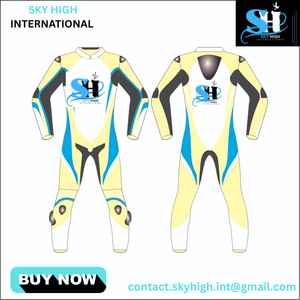 Trajes de carreras de motos para hombre, equipo de protección de cuero completo, armadura CE, deslizadores de rodilla ventilados aerodinámicos personalizables - Product Image 4