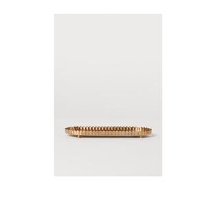 Ustensiles de cuisine de table fantaisie en bois de mangue en métal Meilleures ventes Plateau d'hôtel au design élégant et fantaisie - Product Image 3