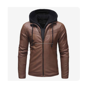 เสื้อแจ็คเก็ตหนังแท้ขายส่งสำหรับผู้ชาย - Product Image 6