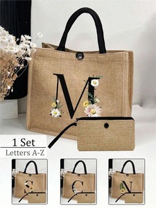 ถุงผ้าปอกระเจาผ้าใบธรรมชาติดีไซน์รูปหัวใจพร้อมที่จับสีดำเหมาะสำหรับการซื้อของชำใช้ถุงผ้ากระสอบที่ทนทานและหรูหราคุณภาพสูง - Product Image 3