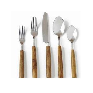 Ensembles de couverts de cuisine en acier inoxydable au design multicolore avec poignée torsadée multicolore pour hôtel et restaurant Ensembles de couverts en métal - Product Image 5