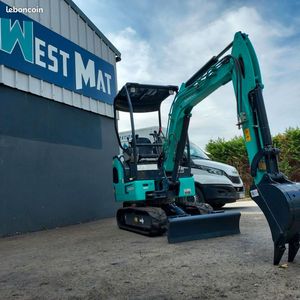 NUEVA MINIEXCAVADORA ELÉCTRICA SUNWARD SWE20FED, 4 a 6 Horas de Autonomía, Techo, Ancho de Vía Variable, Orugas de Goma, Cargador - Product Image 4