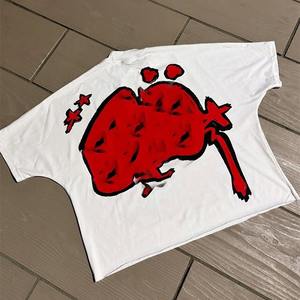 Camisetas de Hombre Extra Grandes de Alta Calidad al por Mayor, 100% Algodón, Camisetas Estampadas Personalizadas - Product Image 4