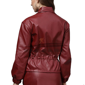 Chaquetas de mujer de alta calidad en Nuevo diseño de piel de oveja con relleno de algodón transpirable para ropa de calle de moda - Product Image 6