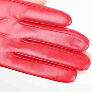 Al Aire Libre OEM para adultos Guantes de cuero de moda para las mujeres demanda personalizada disponible en diferentes tamaños Guante a prueba de viento diseño bien - Product Image 4