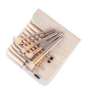 ชุดแปรงผสมอายแชโดว์สีขาวเส้นผมสังเคราะห์ติดป้ายยี่ห้อส่วนตัว - Product Image 3