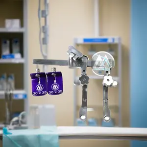 Ультравзорная система для хирургического доступа, 2 лезвия, 1 рама, набор для кардиохирургии, из нержавеющей стали