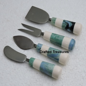 ชุดมีดตัดชีสทำจากเรซินเคลือบเงาชุดมีดตัดพิซซ่าเค้กในบ้าน - Product Image 1