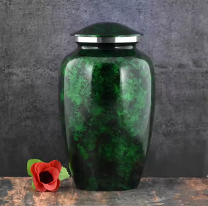 โกศใส่เถ้ากระดูกโลหะสำเร็จรูปทำจากหินอ่อนมีเอกลักษณ์เฉพาะโกศใส่เถ้ากระดูกทาสีแบบไม่เหมือนใคร - Product Image 4