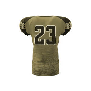 Uniforme de football américain de haute qualité, couleur personnalisée, uniforme de football américain en polyester, vêtements d'équipe, uniforme de football américain - Product Image 6