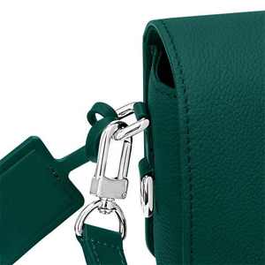 <b>Mens</b> Pebble PU Leather Crossbody Messenger <b>Bag</b> Custom Logo Mini Travel Shoulder Wallet <b>Bag</b> - Product Image 2