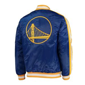 Veste en satin brodée sur mesure Bomber de mode de qualité supérieure Fabricant leader OEM/ODM - Product Image 5