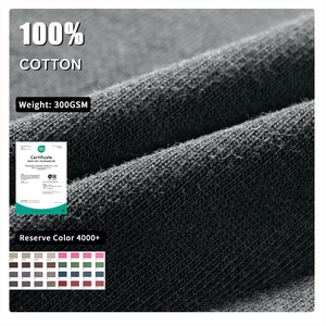 <b>Men's</b> 100% Custom Logo Blank Drop Shoulder Hoodies Oversize Pullover Heavyweight <b>Hoodie</b> for <b>Men</b> French Terry Hooded Sweatshirts - Product Image 4