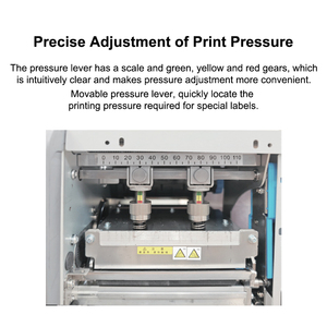 Imprimante d'étiquettes adhésives à transfert thermique, imprimante d'étiquettes 4x6, imprimante industrielle d'étiquettes de codes-barres - Product Image 5
