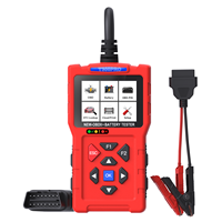 TopDiag T300 Pro 2 en 1 OBD2 escáner profesional de coche probador de batería herramienta de diagnóstico lector de código de falla del motor comprobar la luz del motor