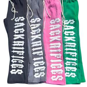 Pantalones de chándal de lana de algodón de alta calidad unisex, estilo personalizado, transpirables, de talla grande, con parte delantera plana, informales, de invierno para hombres y mujeres - Product Image 3