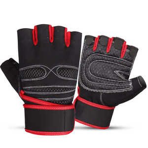 <b>Padded</b> Gym Gloves for Men & Women Direct Factory OEM Wholesale <b>Cheap</b> Weightlifting Gloves - Product Image 3