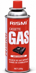 Bouteille de gaz portable en métal RISMI 220g pour barbecue extérieur - Product Image 5